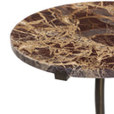 Valoria End Table - Garnet Marble