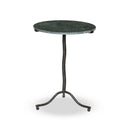 Verity Sophie End Table - Hunter Green Marble