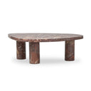 Verano Zion Nesting Coffee Table - Large Merlot Marble