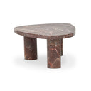 Verano Zion Nesting Coffee Table - Large Merlot Marble