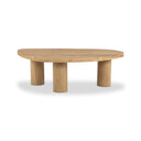 Verano Zion Nesting Coffee Table - Large Natural Oak