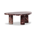 Verano Zion Nesting Coffee Table - Small Merlot Marble