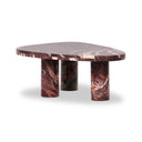 Verano Zion Nesting Coffee Table - Small Merlot Marble