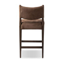 Aveline Jayla Counter Stool - Nubuck Cigar