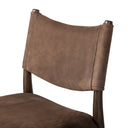 Aveline Jayla Counter Stool - Nubuck Cigar