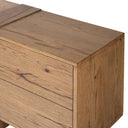 Orion Media Console - Rustic Amber Oak