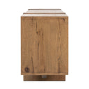 Orion Media Console - Rustic Amber Oak