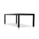 Aveline Isador Dining Table - Black Wash Polar 96