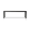 Aveline Isador Dining Table - Black Wash Polar 96