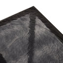 Vesper Dalston Nesting End Table Set - Smoked Black Cast Glass