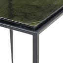 Vesper Dalston Nesting End Table Set - Moss Cast Glass