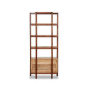Verity Reza Bookcase - Smoked Honey Parawood