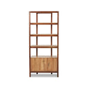 Verity Reza Bookcase - Smoked Honey Parawood