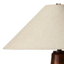 Romani Table Lamp - Cream Slub Linen