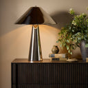Romani Table Lamp - Nickel