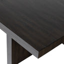 Aveline Isaac Coffee Table - Smoked Black