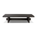 Aveline Isaac Coffee Table - Smoked Black