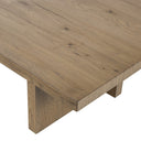 Aveline Isaac Coffee Table - Rubbed Light Oak