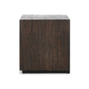 Aurelia Nightstand - Ebony Rustic Wormwood Oak