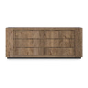 Aether Abaso 6-Drawer Dresser - Rustic Wormwood Oak