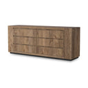Aether Abaso 6-Drawer Dresser - Rustic Wormwood Oak