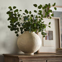 Unique Olivos Paper Mache Vessel-Wide