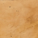 Aurelia Lennie Cast Glass End Table - Amber Cast Glass