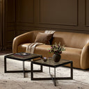 Verity Lennie Cast Glass Bunching Table - Clear Cast Glass