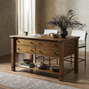 Verity Gardendale Small Kitchen Island - Tan Oak