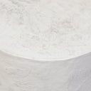 Solara Ara End Table - Textured Lunar Concrete