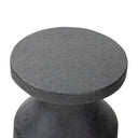 Aurelia Odeon End Table - Distressed Graphite Concrete