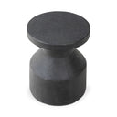 Aurelia Odeon End Table - Distressed Graphite Concrete
