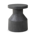 Aurelia Odeon End Table - Distressed Graphite Concrete