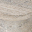 Aurelia Odeon End Table - Textured Sandy Grey