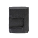 Veritas Clementine End Table - Distressed Graphite Concrete