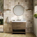 Anthem Single Vanity - Washed Natural Veneer