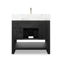 Anthem Single Vanity - Black Wash Oak Veneer