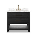 Anthem Single Vanity - Black Wash Oak Veneer