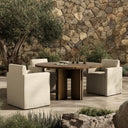 Luxe Round Outdoor Dining Table-60