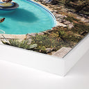 Oasiss Pool At Villa Gli Arieti by Slim Aarons - 48X32