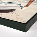 Luxe Artistry Boating In Antigua by Slim Aarons - 24X24 White Maple