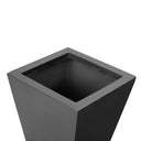 Koto Planter - Small Black Concrete