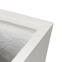 Koto Planter - Small Textured White Concrete