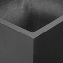 Koto Planter - Medium Black Concrete