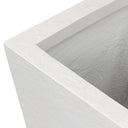Koto Planter - Medium Textured White Concrete