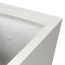 Koto Planter - Medium Textured White Concrete
