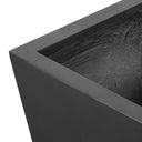 Koto Planter - Large Black Concrete