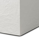 Koto Planter - Large Textured White Concrete