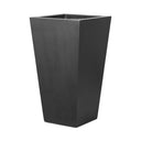 Koto Planter - Tall Black Concrete