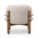 Vesper Enfield Ottoman - Astor Stone